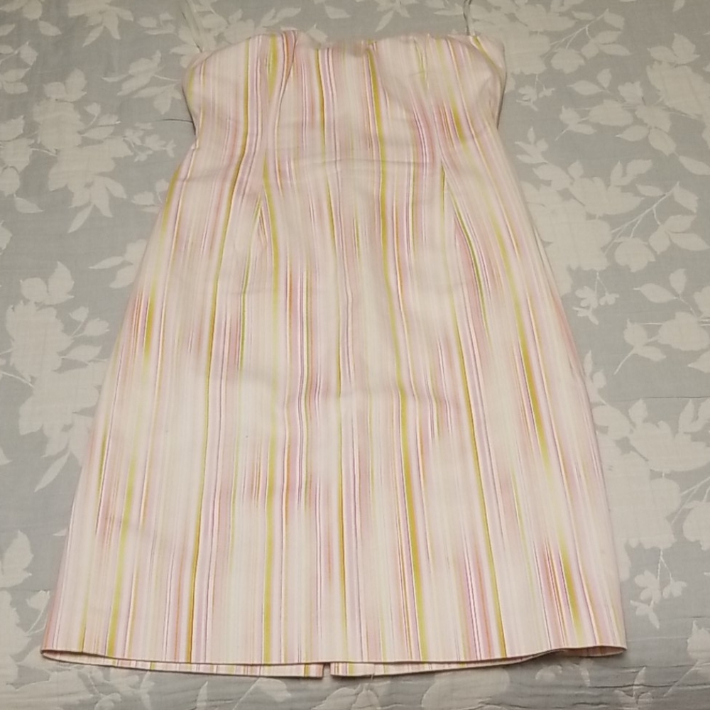 Strapless cotton dress by MAG
